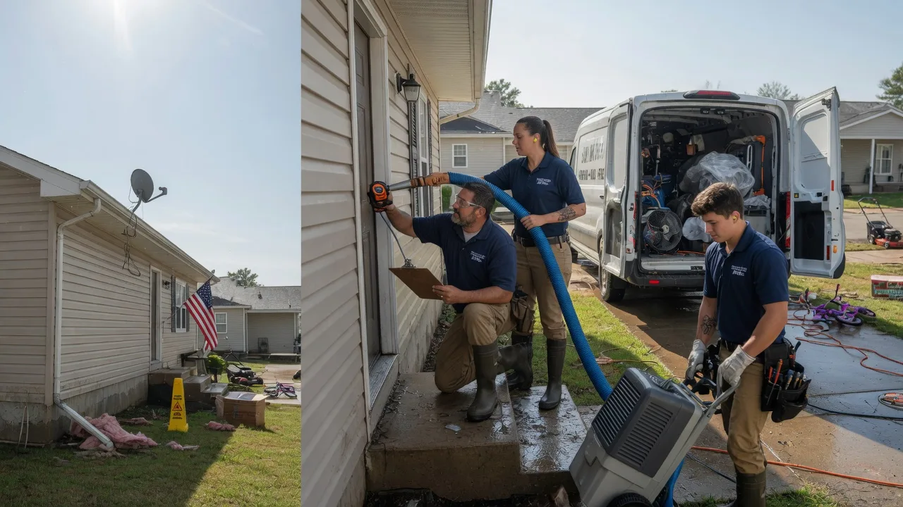 Ceiling Water Damage Restoration in Blaine, MN near me